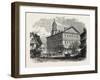 Faneuil Hall, Boston, USA, 1870s-null-Framed Giclee Print