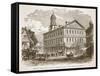 Faneuil Hall, Boston, Which Webster Called 'The Cradle of Liberty', from a Book Pub. 1896-American School-Framed Stretched Canvas