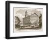 Faneuil Hall, Boston, Which Webster Called 'The Cradle of Liberty', from a Book Pub. 1896-American School-Framed Giclee Print