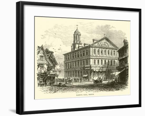 Faneuil Hall, Boston-null-Framed Giclee Print