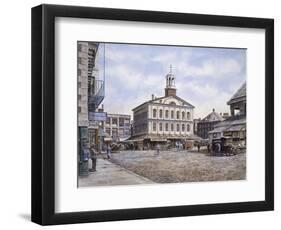 Faneuil Hall, Ca. 1915-Stanton Manolakas-Framed Premium Giclee Print