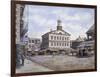 Faneuil Hall, Ca. 1915-Stanton Manolakas-Framed Giclee Print