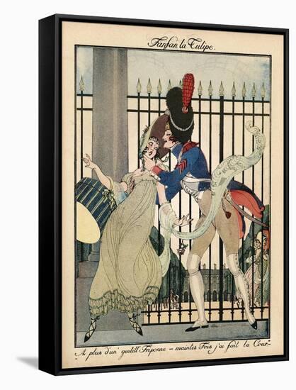 Fanfan la Tulipe-Gerda Wegener-Framed Stretched Canvas