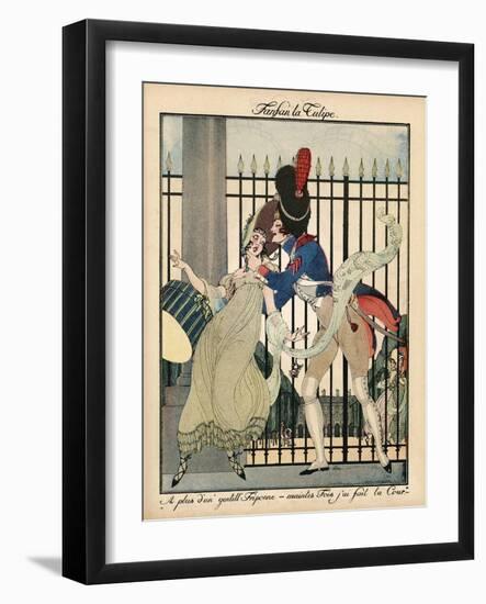 Fanfan la Tulipe-Gerda Wegener-Framed Art Print