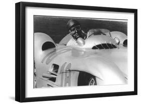 Fangio, French Grand Prix, Rheims, France, 1954-null-Framed Giclee Print