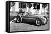 Fangio in Alfa Romeo, Prior to the San Remo Grand Prix, Italy, 1950-null-Framed Stretched Canvas