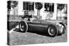 Fangio in Alfa Romeo, Prior to the San Remo Grand Prix, Italy, 1950-null-Stretched Canvas