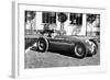 Fangio in Alfa Romeo, Prior to the San Remo Grand Prix, Italy, 1950-null-Framed Photographic Print