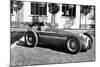 Fangio in Alfa Romeo, Prior to the San Remo Grand Prix, Italy, 1950-null-Mounted Photographic Print