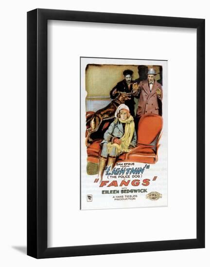 Fangs - 1926-null-Framed Giclee Print