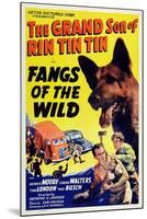 Fangs of the Wild, Rin Tin Tin Jr., Dennis Moore, 1939-null-Mounted Art Print