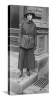 Fania Mindell probably taken during the Bownsville trial, 1917-null-Stretched Canvas