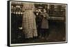 Fannie-Lewis Wickes Hine-Framed Stretched Canvas