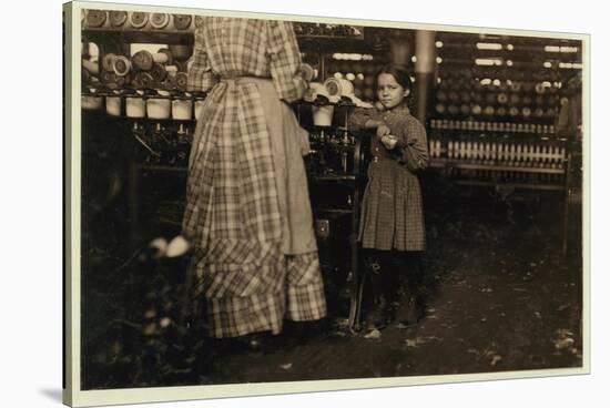 Fannie-Lewis Wickes Hine-Stretched Canvas