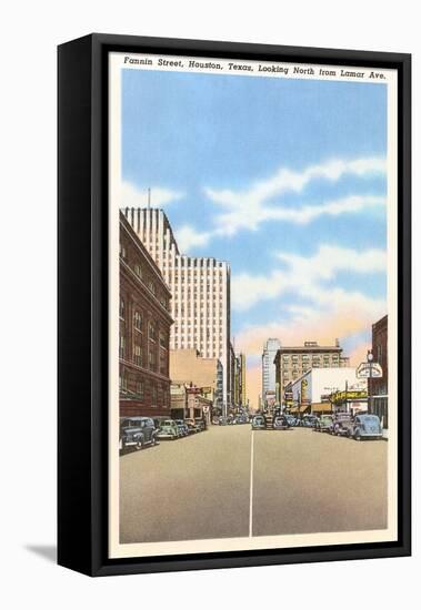 Fannin Street, Houston, Texas-null-Framed Stretched Canvas
