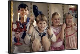 Fanny and Alexander by Ingmar Bergman with Bertil Guve and Pernilla Allwin, 1982 (photo)-null-Framed Photo