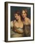 Fanny and Jane Hamond, 19th century, (1917)-Thomas Lawrence-Framed Giclee Print