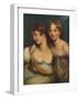 Fanny and Jane Hamond, 19th century, (1917)-Thomas Lawrence-Framed Giclee Print