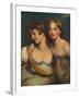 Fanny and Jane Hamond, 19th century, (1917)-Thomas Lawrence-Framed Giclee Print