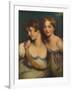 Fanny and Jane Hamond, 19th century, (1917)-Thomas Lawrence-Framed Giclee Print