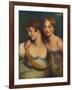 Fanny and Jane Hamond, 19th century, (1917)-Thomas Lawrence-Framed Giclee Print