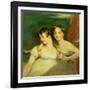 Fanny and Jane Hamond-Thomas Lawrence-Framed Giclee Print