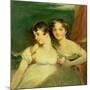 Fanny and Jane Hamond-Thomas Lawrence-Mounted Giclee Print