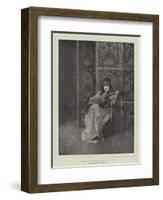 Fanny Bunter, a Character in New Men and Old Acres-Edward John Gregory-Framed Giclee Print