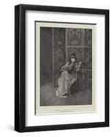 Fanny Bunter, a Character in New Men and Old Acres-Edward John Gregory-Framed Giclee Print