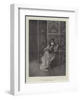 Fanny Bunter, a Character in New Men and Old Acres-Edward John Gregory-Framed Giclee Print