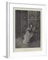 Fanny Bunter, a Character in New Men and Old Acres-Edward John Gregory-Framed Giclee Print