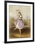 Fanny Cerrito Italian Ballet Dancer Seen Here in Alma-null-Framed Art Print