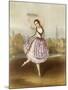 Fanny Cerrito Italian Ballet Dancer Seen Here in Alma-null-Mounted Art Print