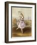 Fanny Cerrito Italian Ballet Dancer Seen Here in Alma-null-Framed Art Print