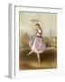 Fanny Cerrito Italian Ballet Dancer Seen Here in Alma-null-Framed Art Print