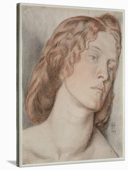 Fanny Cornforth, Study for 'Fair Rosamund', 1861-Dante Gabriel Rossetti-Stretched Canvas