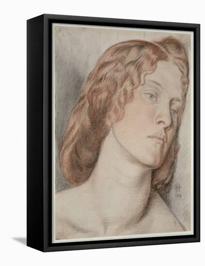 Fanny Cornforth, Study for 'Fair Rosamund', 1861-Dante Gabriel Rossetti-Framed Stretched Canvas