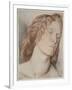 Fanny Cornforth, Study for 'Fair Rosamund', 1861-Dante Gabriel Rossetti-Framed Giclee Print