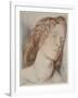 Fanny Cornforth, Study for 'Fair Rosamund', 1861-Dante Gabriel Rossetti-Framed Giclee Print