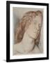 Fanny Cornforth, Study for 'Fair Rosamund', 1861-Dante Gabriel Rossetti-Framed Giclee Print