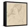 Fanny Cornforth, Study for 'Joan of Arc'-Dante Gabriel Charles Rossetti-Framed Stretched Canvas