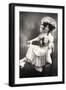 Fanny Dango (1878-197), Singer and Dancer, Early 20th Century-Foulsham and Banfield-Framed Premium Photographic Print