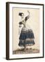 Fanny Elssler as Florinda in the Dance La Cachucha (Ballet Le Diable Boiteu), 1836-Achille Devéria-Framed Giclee Print