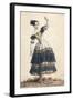 Fanny Elssler as Florinda in the Dance La Cachucha (Ballet Le Diable Boiteu), 1836-Achille Devéria-Framed Giclee Print