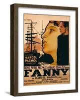 Fanny, from Left: Orane Demazis, Pierre Fresnay, 1932-null-Framed Art Print