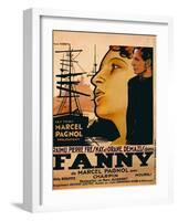 Fanny, from Left: Orane Demazis, Pierre Fresnay, 1932-null-Framed Art Print