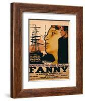 Fanny, from Left: Orane Demazis, Pierre Fresnay, 1932-null-Framed Art Print