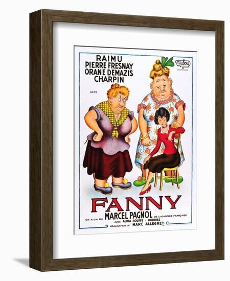 Fanny-null-Framed Art Print