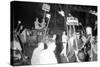 Fans at the Minnesota- Iowa Game and Football Weekend, Minneapolis, November 1960-Francis Miller-Stretched Canvas