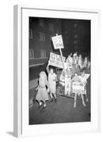 Fans at the Minnesota- Iowa Game and Football Weekend, Minneapolis, November 1960-Francis Miller-Framed Photographic Print